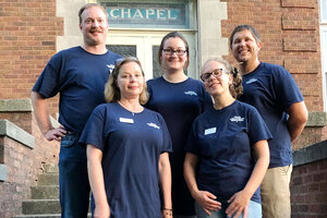 Das ist das Leiter-Quintett der siebten Generation: Daniel Seyfried, Melinda Sterrett, Lydia Hancock, Laura Mengel und Isaac Field (von links).
